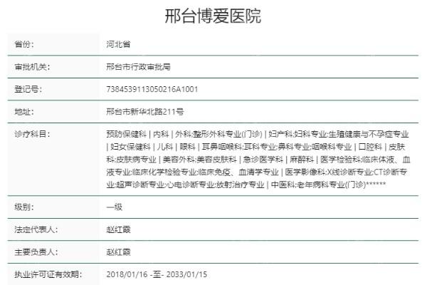 邢台博爱整形做双眼皮口碑如何？医生技术 + 地址告知，好坏一目了然​