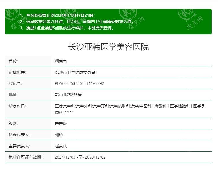 长沙亚韩医学美容医院评价咋样？整友分享技术与收费实情