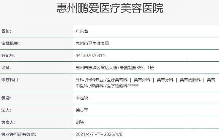 被夸爆的惠州鹏爱医疗美容医院吸脂好不好？实力强且不坑人